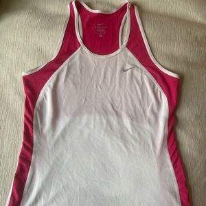 Women’s Nike dri-fit racer running tank top